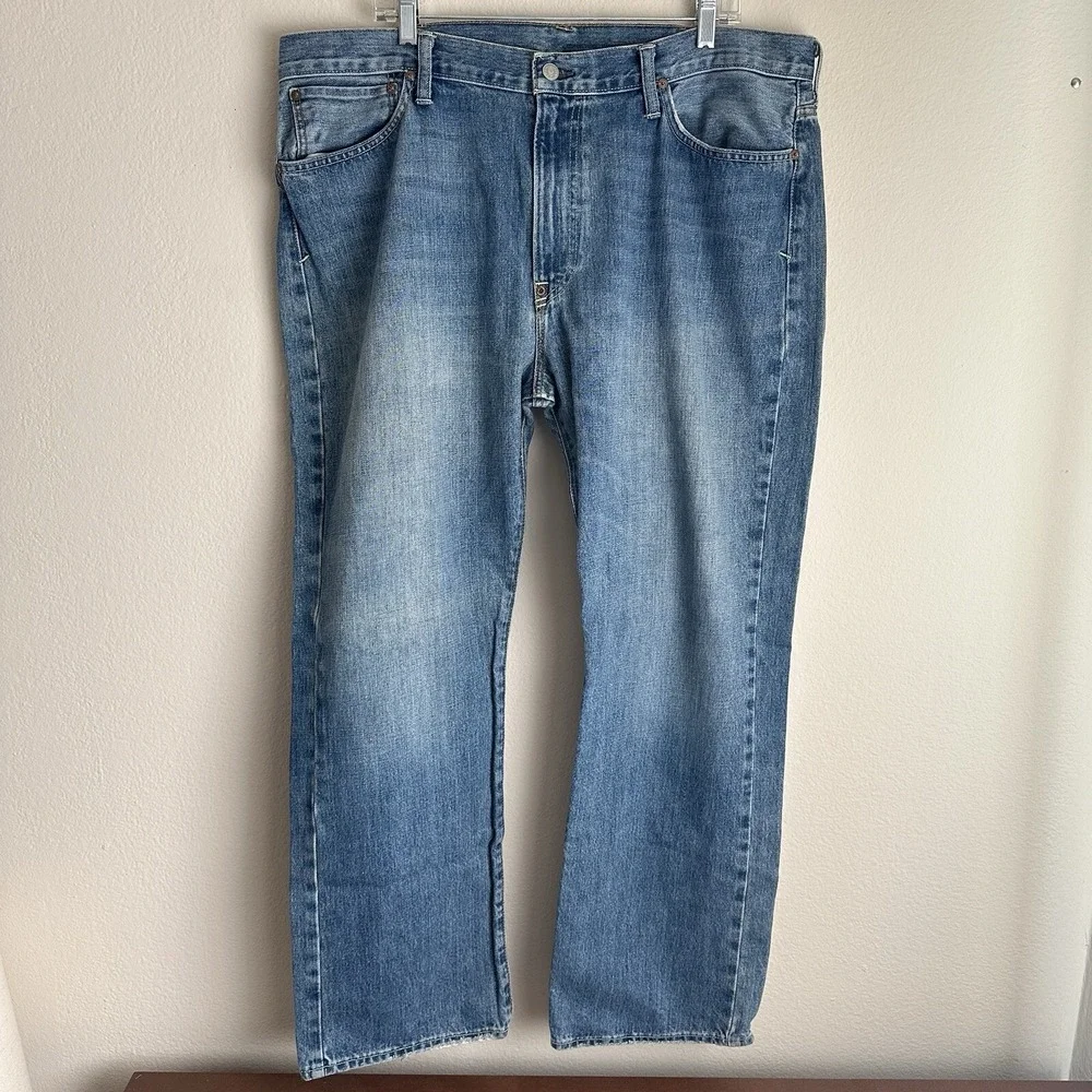 Polo Ralph Lauren Jeans Mens 38x30 Blue Medium Wash‎ Straight Leg Cotton Denim